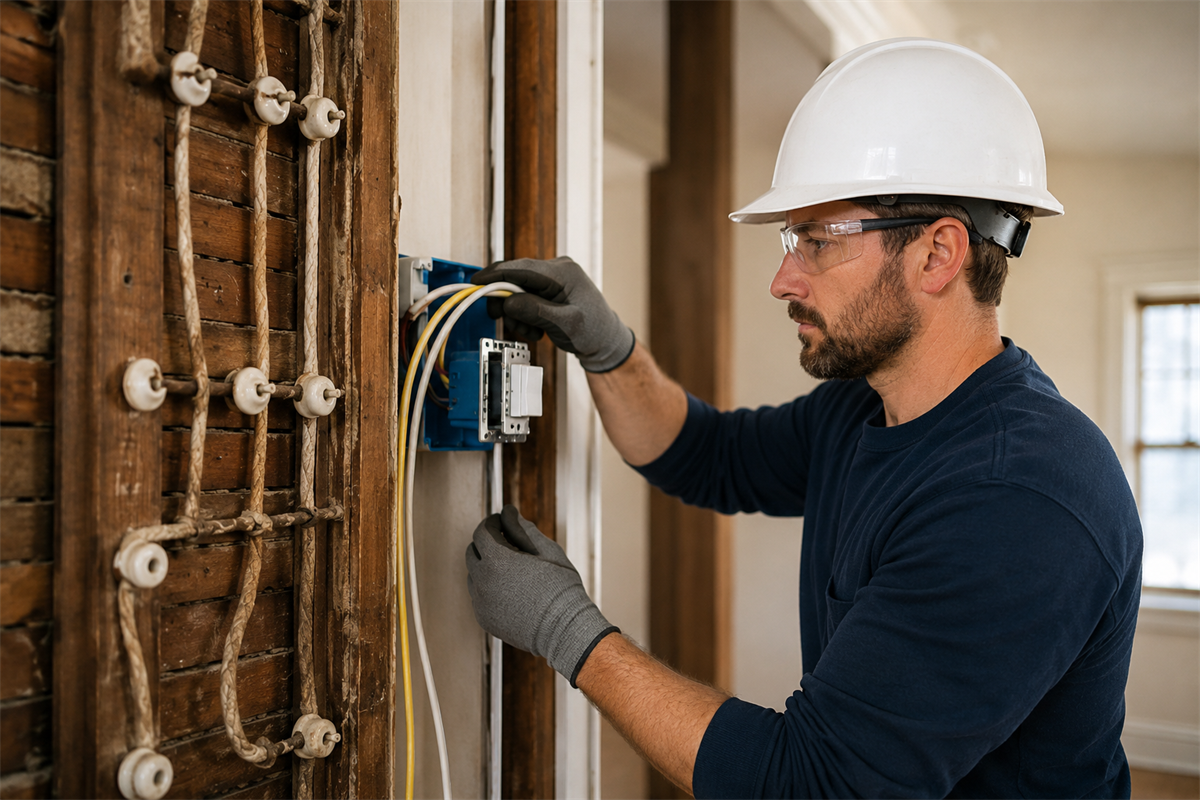 Knob & Tube Wiring Replacement